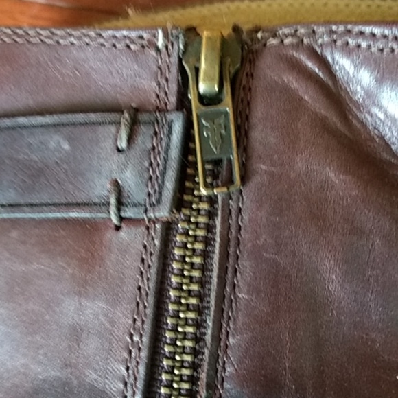 FRYE wide calf leather boots size 8 B - Picture 8 of 8